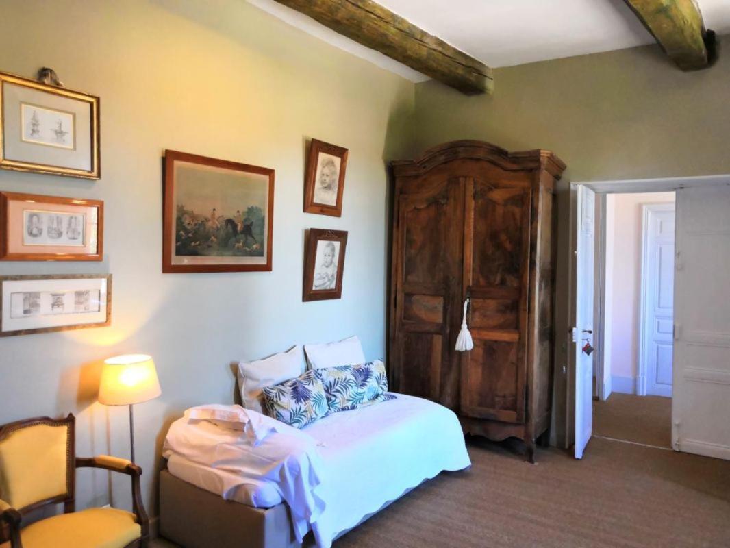 Chambre d'Hôtes au Domaine du Soleil Couchant Saint-André-de-Roquelongue Chambre photo